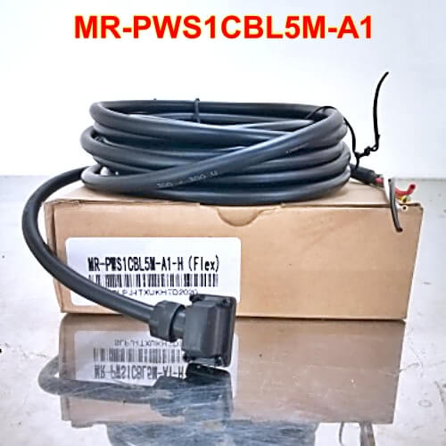 MR-PWS1CBL5M-A1 Cáp nguồn động cơ servo Mitsubishi IP65