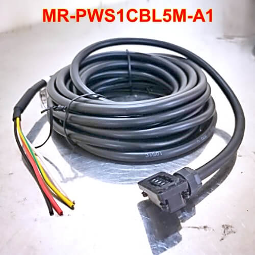 MR-PWS1CBL5M-A1 cáp nguồn cho động cơ MR-J4