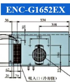 ENC-G1652EX control panel cooling