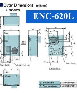 ENC-G620L điều hoà tủ điện công nghiệp