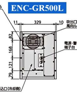 ENC-GR500L mặt sau