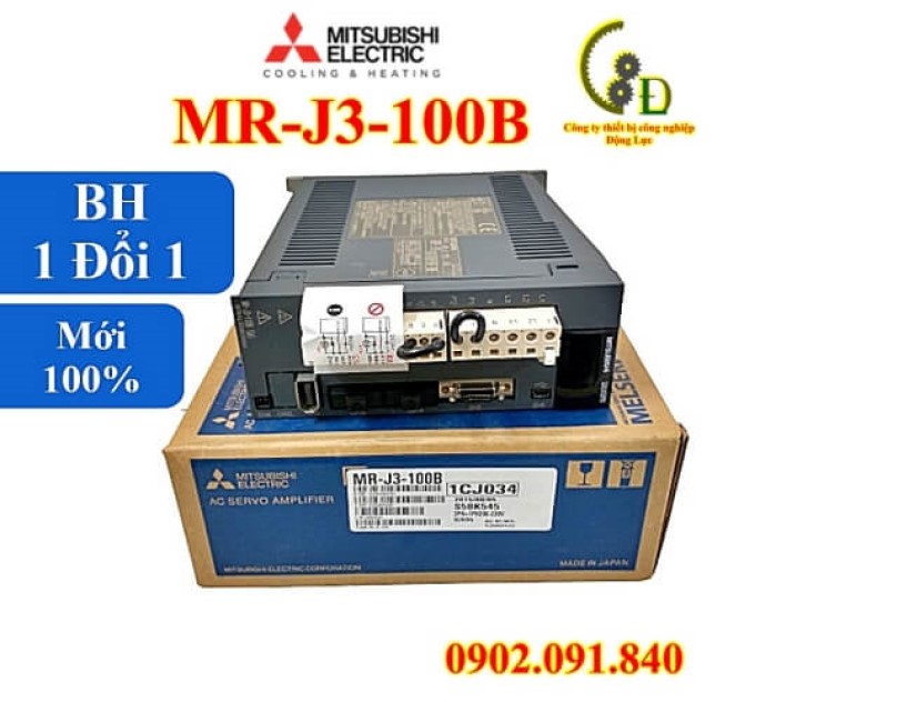 mua bộ điều khiển servo amplifier Mitsubishi MR-J3-100B ở đâu
