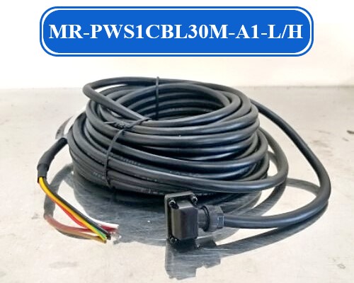 MR-PWS1CBL30M-A1-L-H Cáp nguồn servo motor J3 J4 JE JN Mitsubishi 30m IP65