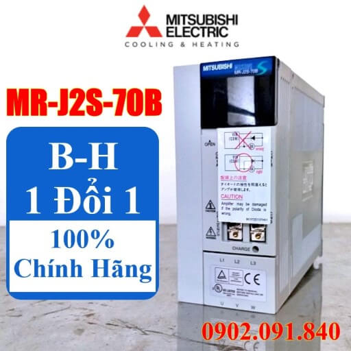 MR-J2S-70B bộ điều khiển servo amplifier Mitsubishi