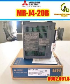Bộ điều khiển servo driver amplifier Mitsubishi MR-J4-20B 0.2kW 220V