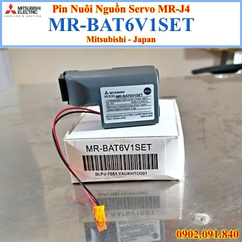 Pin nuôi nguồn servo MR-J4 Mitsubishi - MR-BAT6V1SET Pin nuôi nguồn servo MR-J4 Mitsubishi - MR-BAT6V1SET