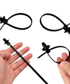 Dây rút nhựa gắn tường đầu ren xoắn ốc